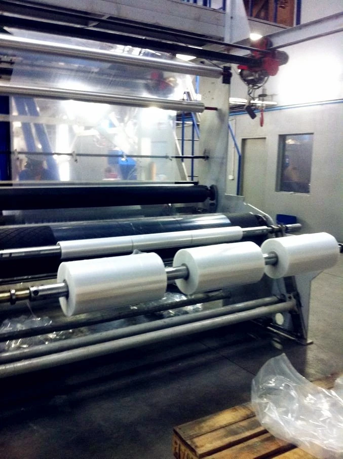 Zero Defect Three Layers Co-Extrusion Biodegradable Non-Woven Fabrics Film Blowing Machine