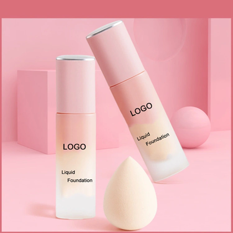 Professional Supplier Cosmetic Glossy Water Brightening Makeup Liquid Foundation