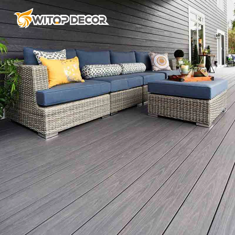 Wood Plastic Decking, Waterproof Wood Composite Decking