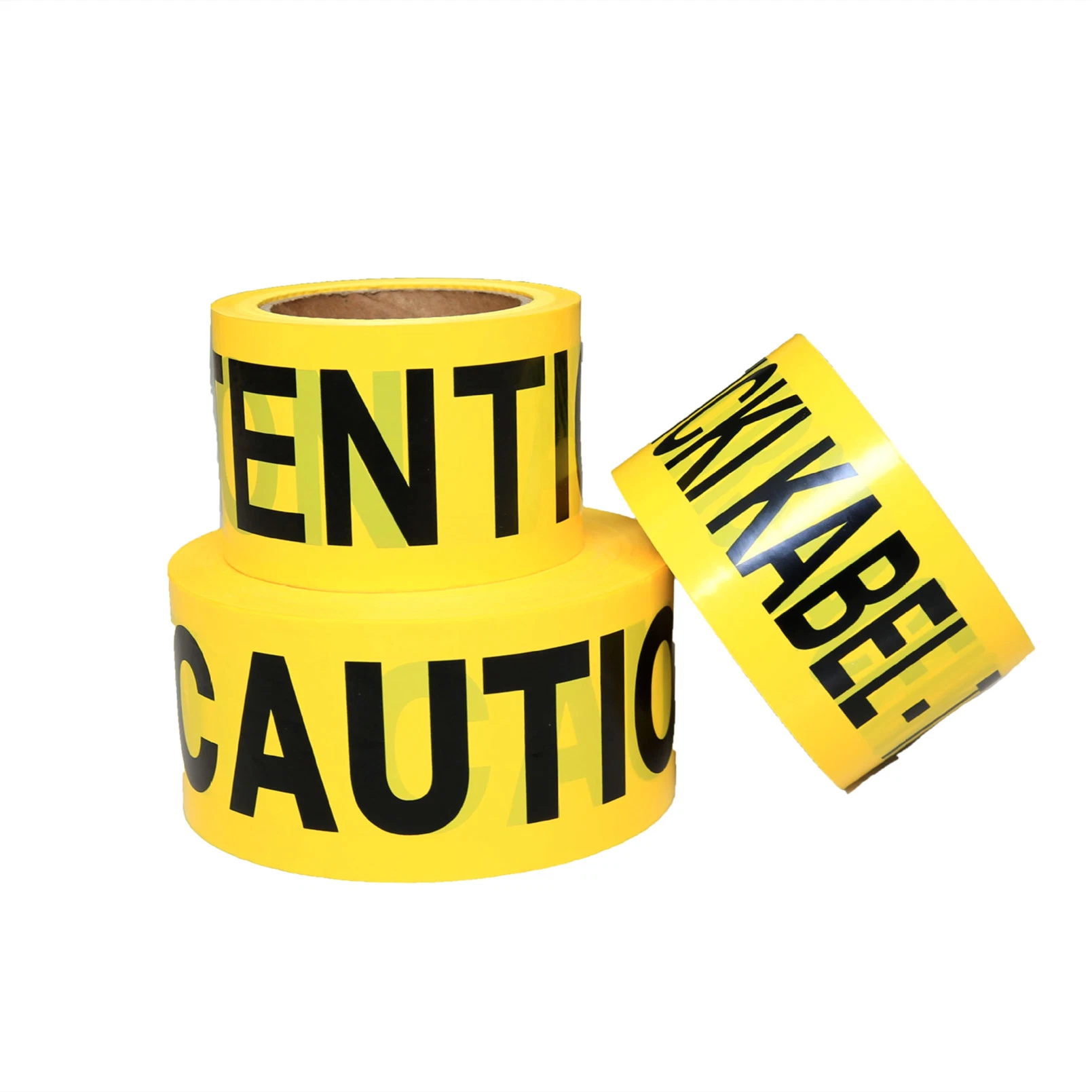 Yellow Caution Tape OEM Service Safety Warning Tape in Guangzhou