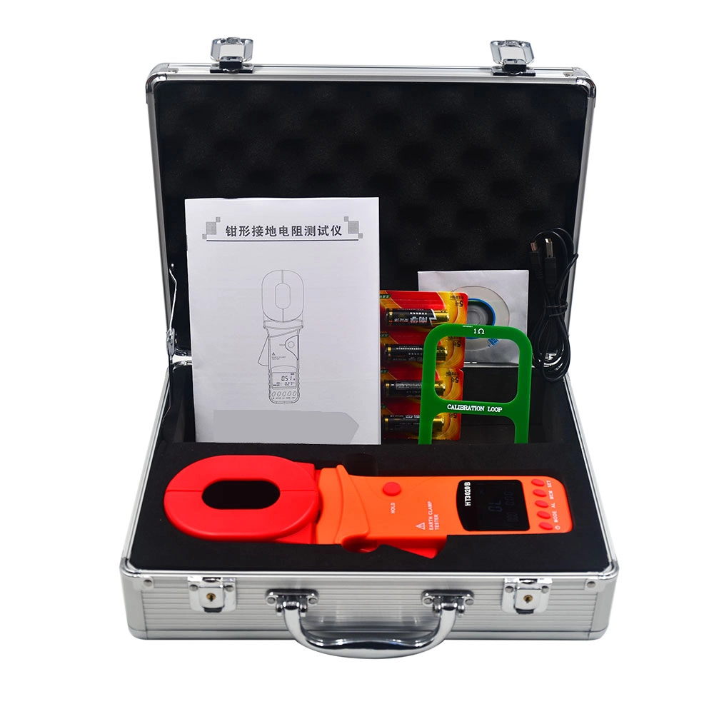Multi-Function Clamp Ground Resistance Loop Leakage Current Tester