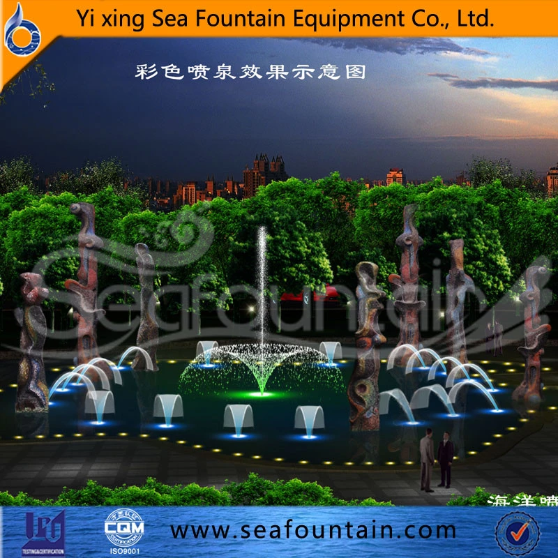 Outdoor Stainless Steel Computer Control Pool Music Fountain