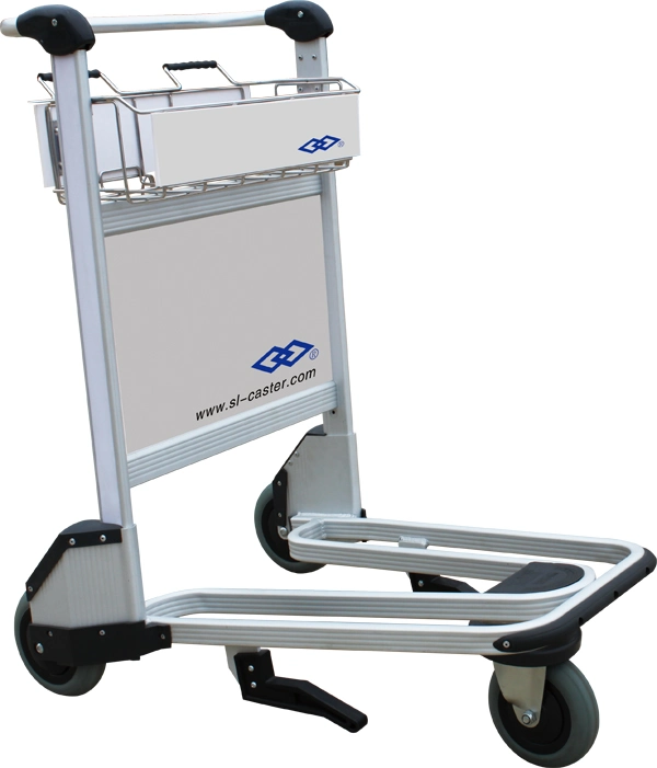 Airport Baggage Passenger Aluminium Airport Luggage Trolley