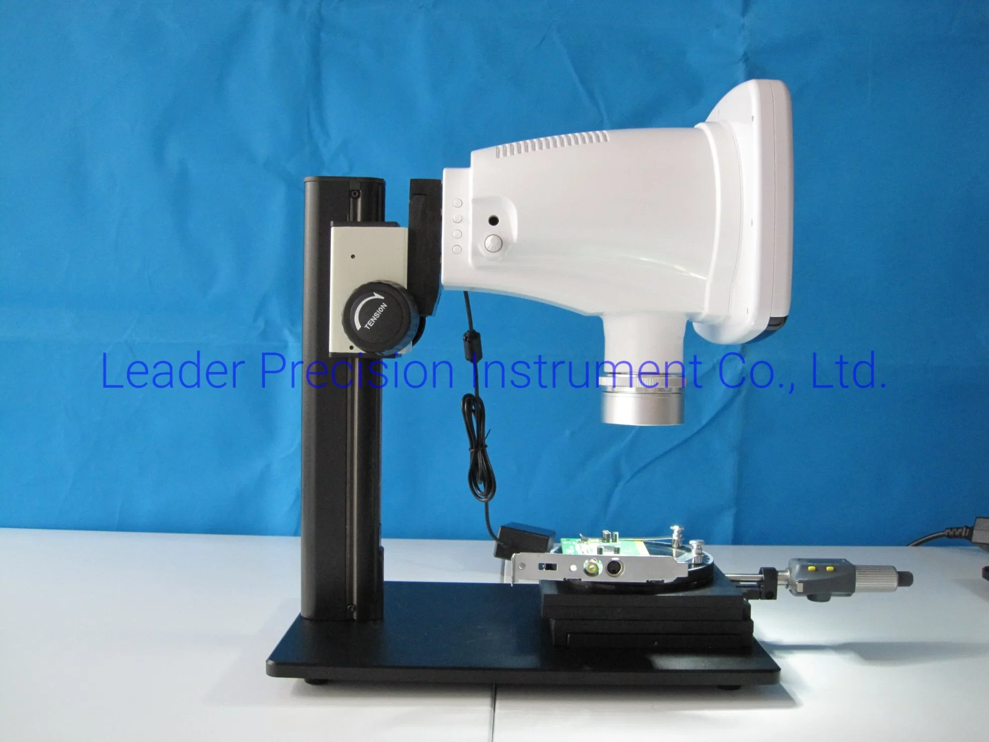 Multilingual Stereo Zoom LCD Industrial Microscope (LD-250)