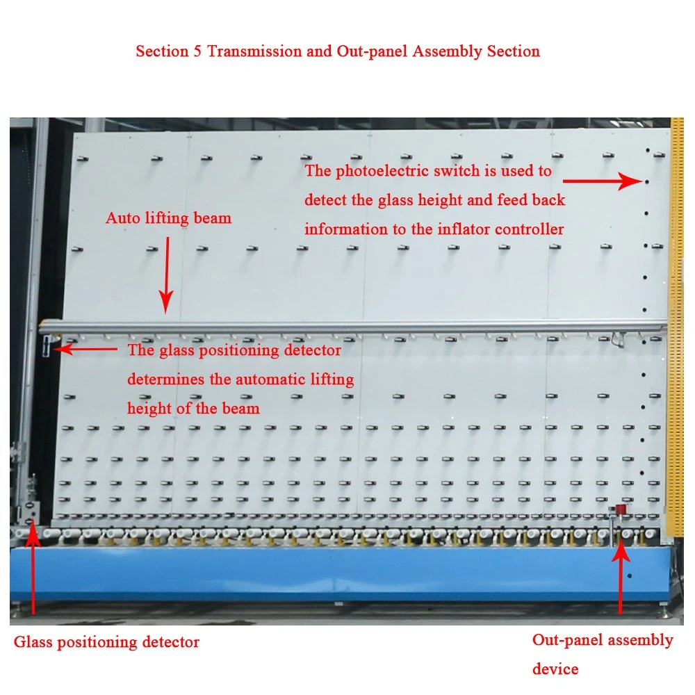 Automatic Aluminum Double Glazing Press Panel Insulating Glass Making Machinery