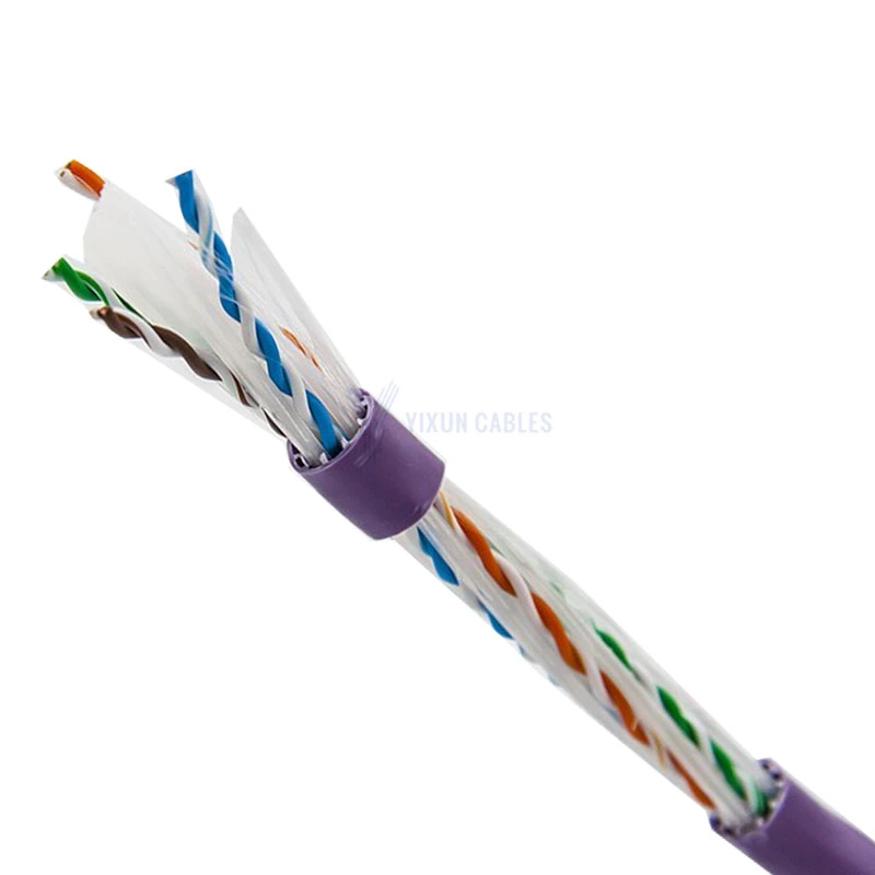 Network Cabling Cu/ Bare Copper Computer Cable U/UTP CAT6A Cable