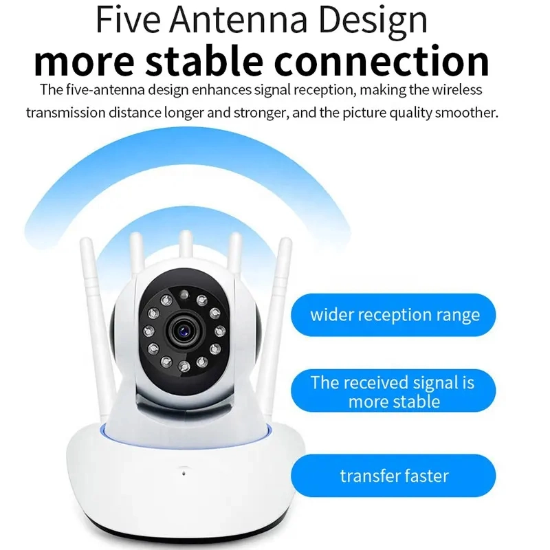 Камера Smart HD Cam для установки внутри помещений CCTV WiFi Small Home Security Camera