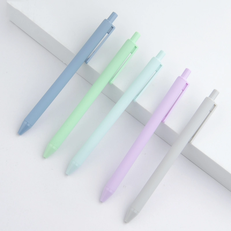 Wholesale/Supplier Pretty Colored Promotion Gift Soft Writing Plastic Ball Point Pen