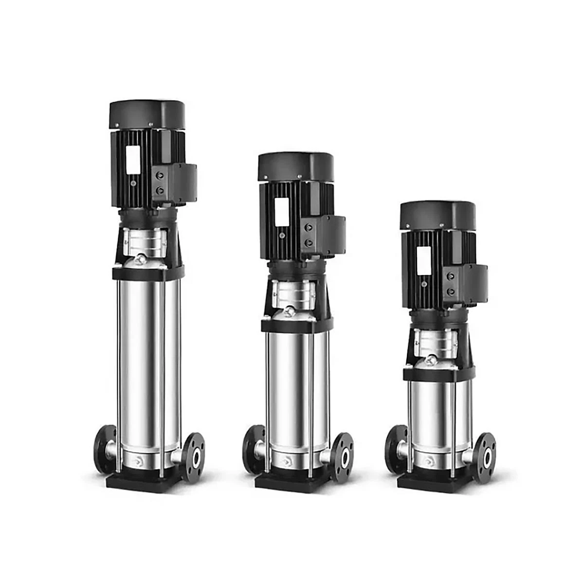 Vertical Multistage Stainless Steel High Pressure Copper Motor Low Noise Centrifugal Pump