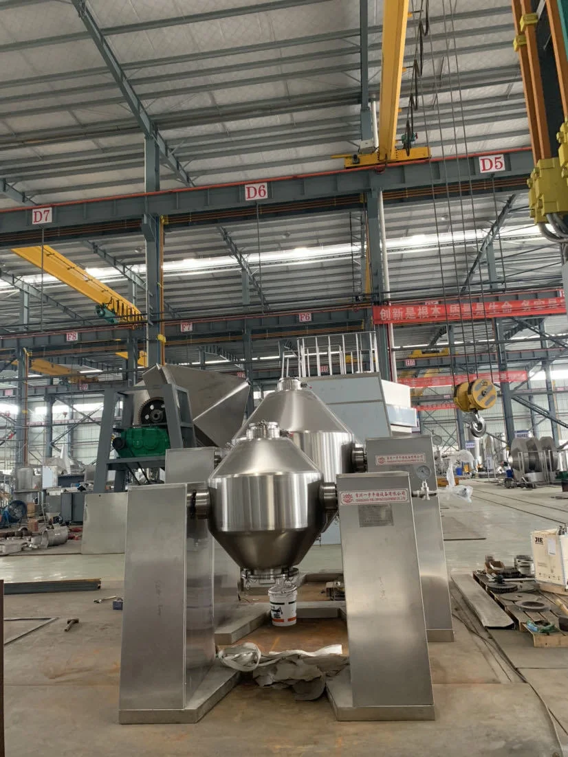 0.3MPa Design Pressure of Jacket Szg-5000 Double Conical Rotary Vacuum Drying Machine for Titanium/Ferric Mine