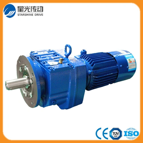 High Efficiency Straigt Angle Helical Geared Motor for Machinery Industries