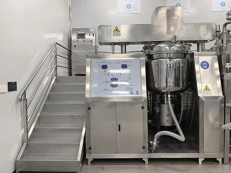 Cream and Ointment Production Lineointment Production Line Vacuum Emulsifier