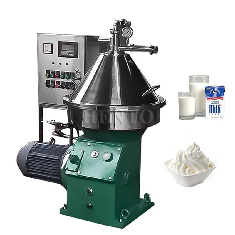 Alta automação 2000-3000L/H Máquina de separação centrífuga de leite/creme de leite Separador