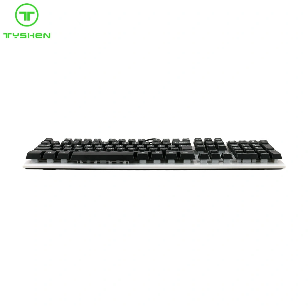 Cheapest Gaming Keyboard Wired RGB Backlit Computer Accessories Desktop Laptop Virtual USB Key Gap Backlighted Gamer Keyboards