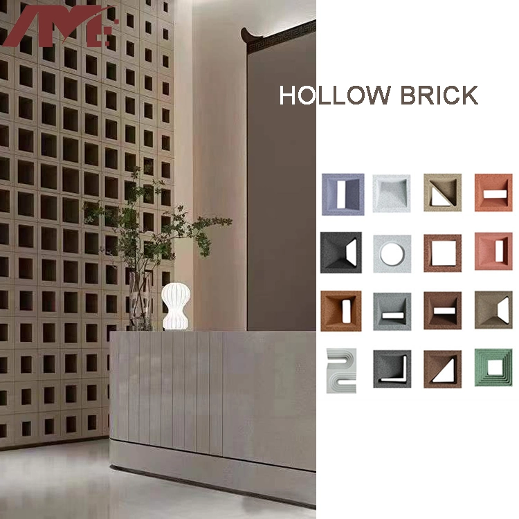 Foshan Decorative Outside Wall Villa Building Material Hollow Wall Bricks