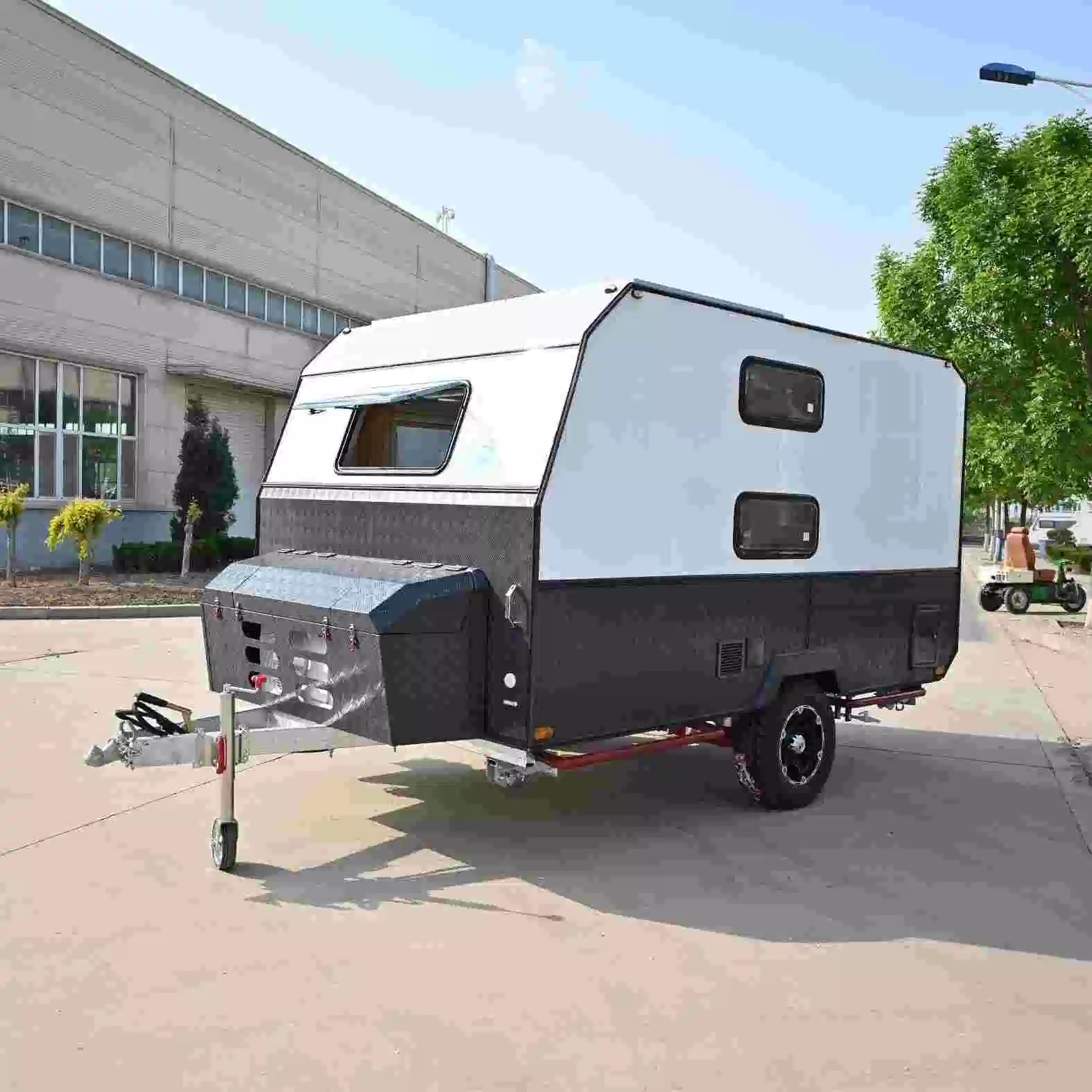 Rvs Motorcycle European Travel Trailers Slide on Truck Camper Trailer