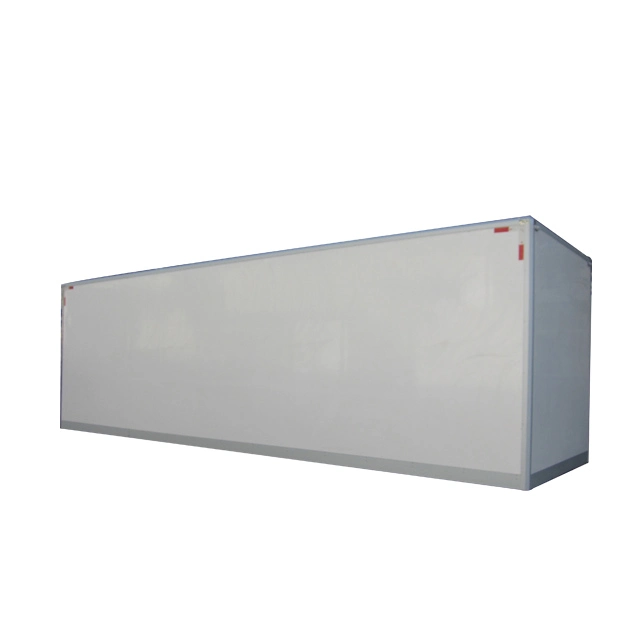 CKD/ SKD/ CBU Frozen Meat Seafood Chicken Vegetable Corrosion Resistance FRP Sandwich Panel XPS/PU Insulation Rear and Side Door Cool Refrigerator Truck Body