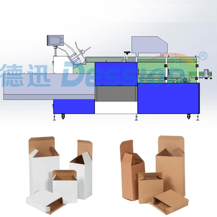 Automatische Gesichtsgewebe Papierbox / Parfüm Box Verpackungsmaschine