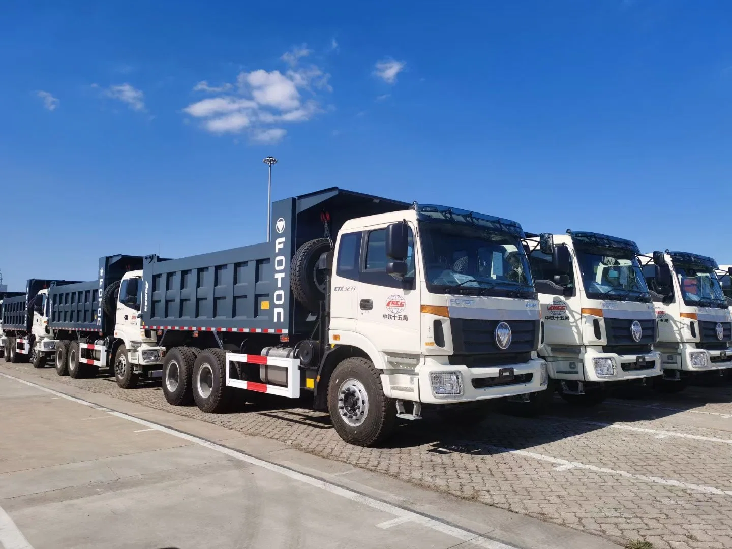 6X4 camión volquete 10 Wheeler Marca Foton para la venta