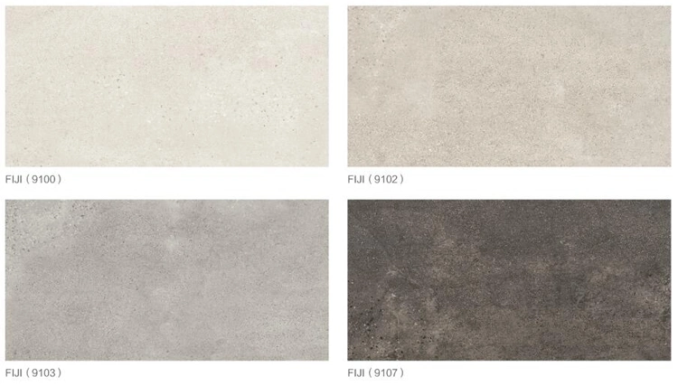 R11 Anti Slipterrazzo Cemento Cerámica baldosas estructura vidriada exterior mate Entrada Piscina exterior Porcelana azulejos 300*600mm 600*1200mm Porcelanato Nuevo Diseño