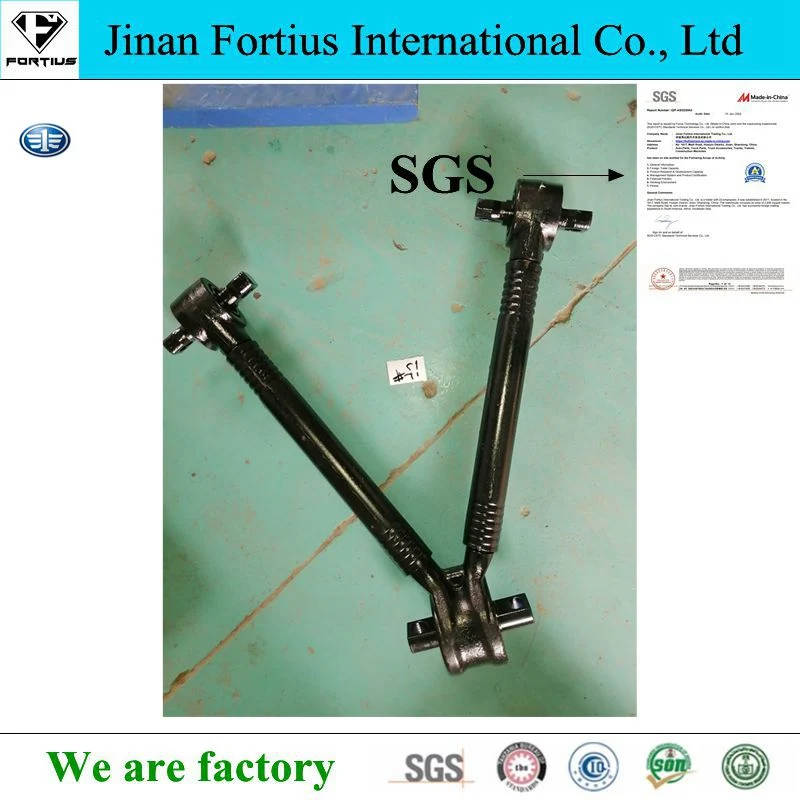 Fortius Brand Truck Spare Parts Truck Parts V Push Rod V Arm Bar for Shacman F3000 M3000 H3000 Tractor Truck Cargo Truck Dump Truck Use