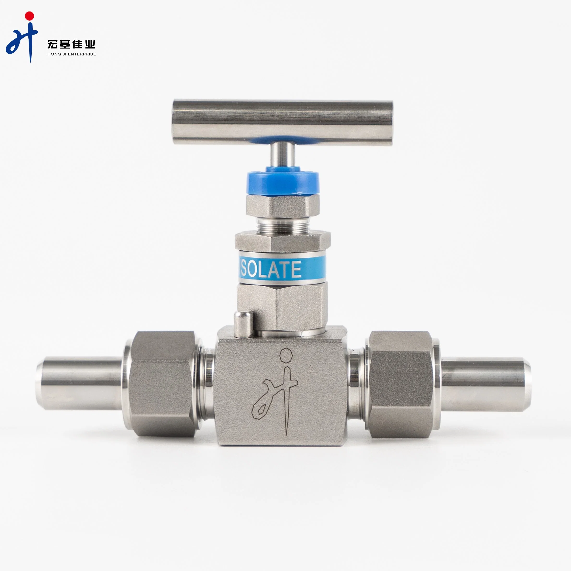 1/4 NPT 316L Stainless Steel Needle Valve with Male Thread Swagelok Type