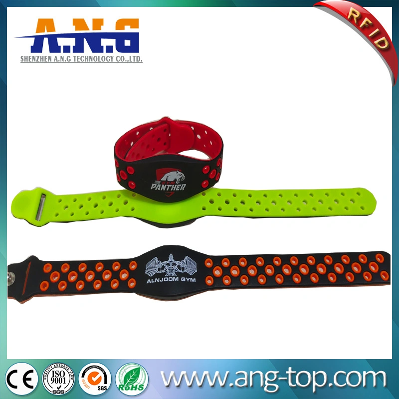 New Type Silicone RFID Wristband Durable NFC Bracelet for Gym