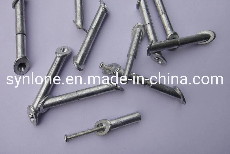 OEM Foundry Zinc Aluminum Alloy Rivet Nuts for Insert Parts