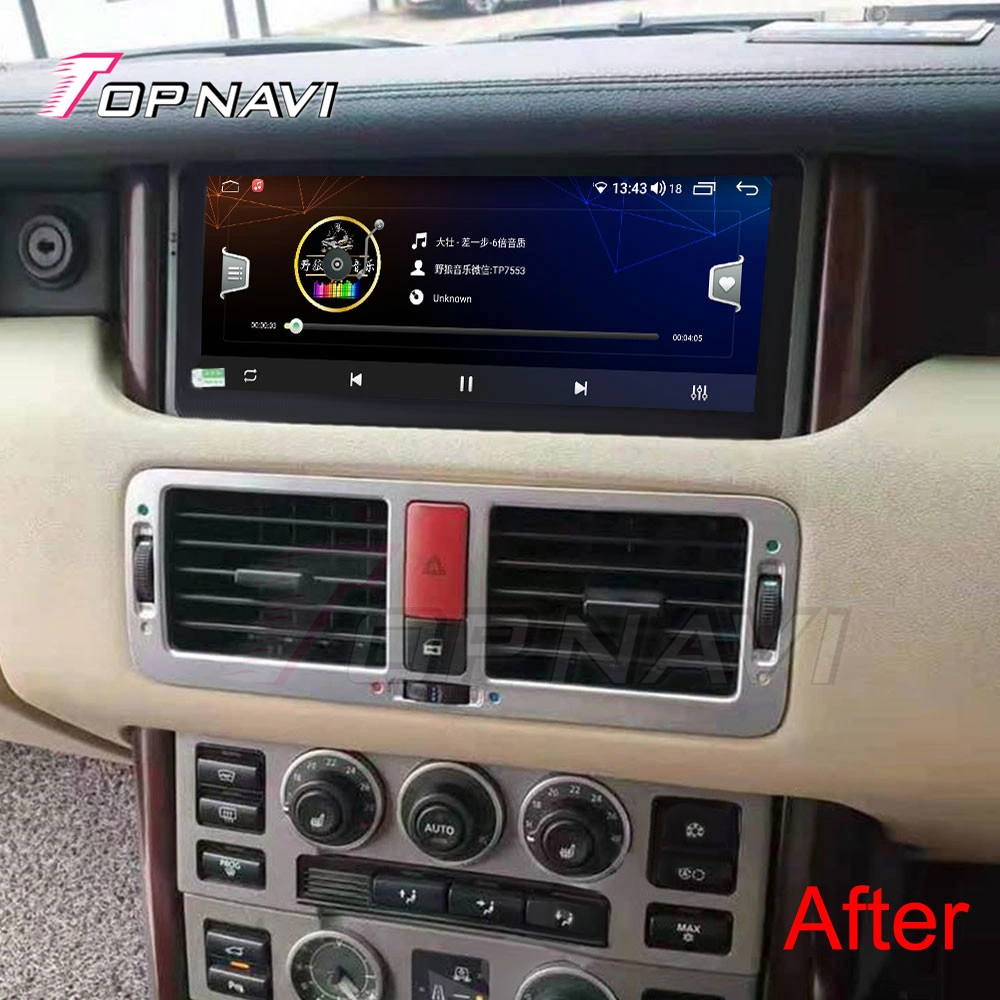 Android 12 Car Video for Land Rover Range Rover 2006 - 2013 Auto Radios with GPS RDS WiFi Mirror Link Stereo Auto Radios