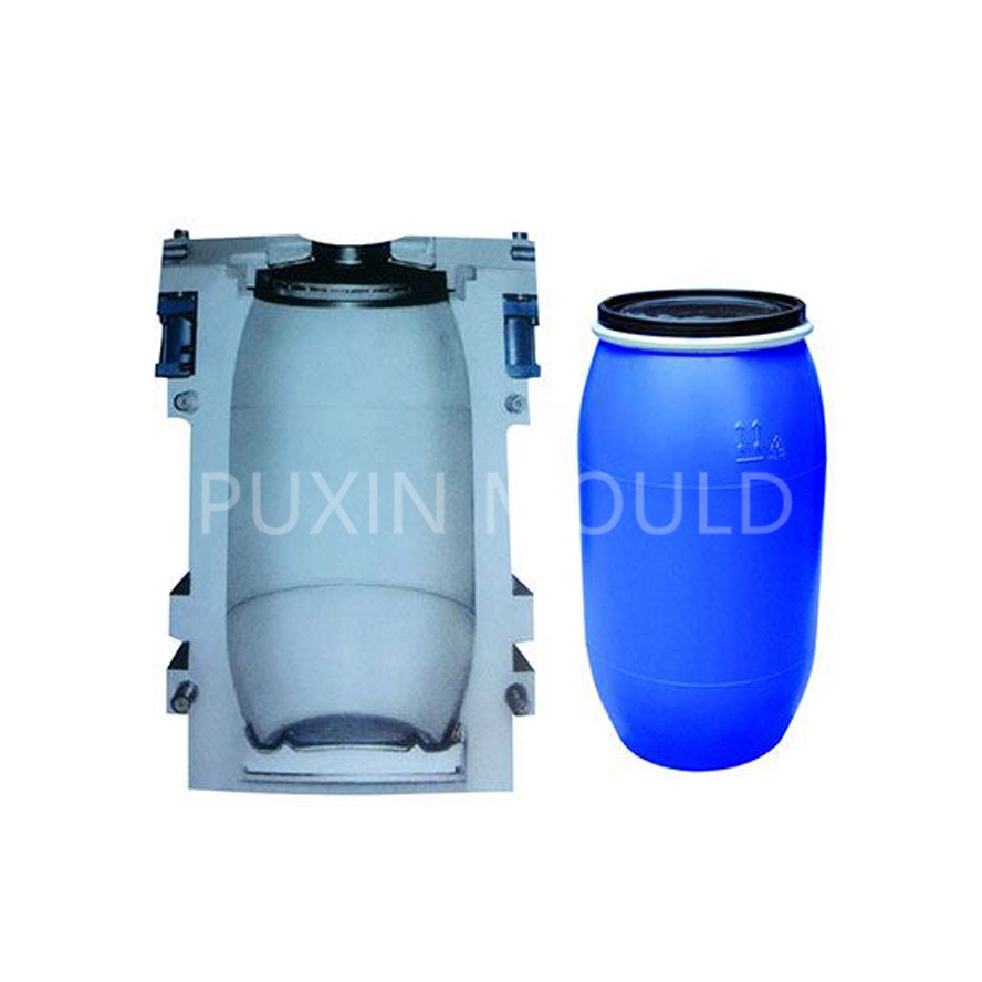 Puxin 90L 120 л 160 л 200 л пластиковый цилиндр HDPE бак барабан для выдувания принятия решений экструзии удар производитель производитель пресс-форм выдувного формования пресс-формы машины литьевого формования цена