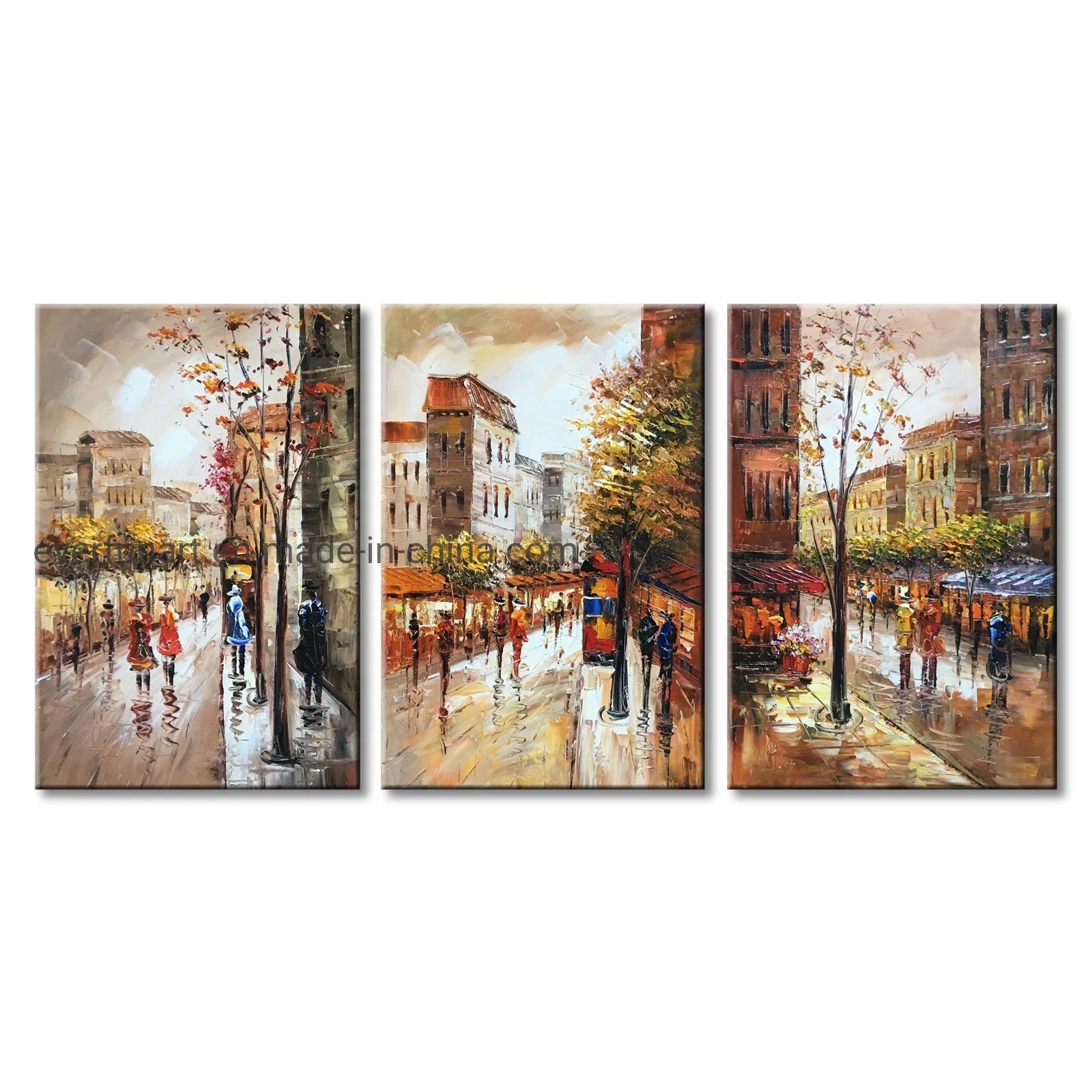 Handmade Landscape Modern Wall Art Canvas Reproduction Oil Paintings