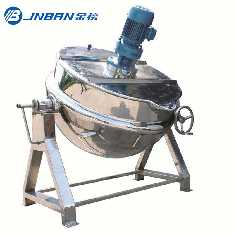 Customizable China Industry Sauce Cooker Stainless Steel Jacketed Jacket Electrical Kettle for Factory Use