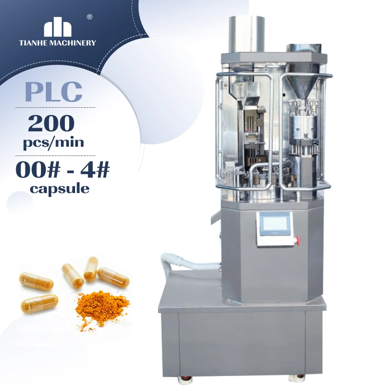 Tianhe Njp-200 High Productivity Automatic Pharmacy Herbal Powder Capsule Filling Machine