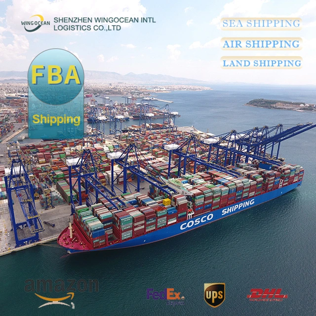 Wingocean Amazon Fba DDP DDU Sea Freight Shipping From China to USA