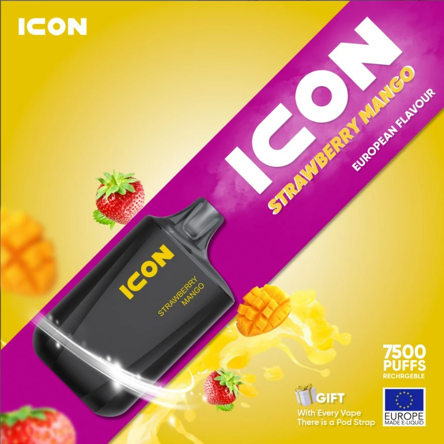 Original Icon 7500 Puffs 6500 9000 12000 Disposable/Chargeable Vape Pod Wholesale/Supplier I Vape Alibaba Puff Shopping Swft Maskking Axi Ista Vaxe Star Vaporizer