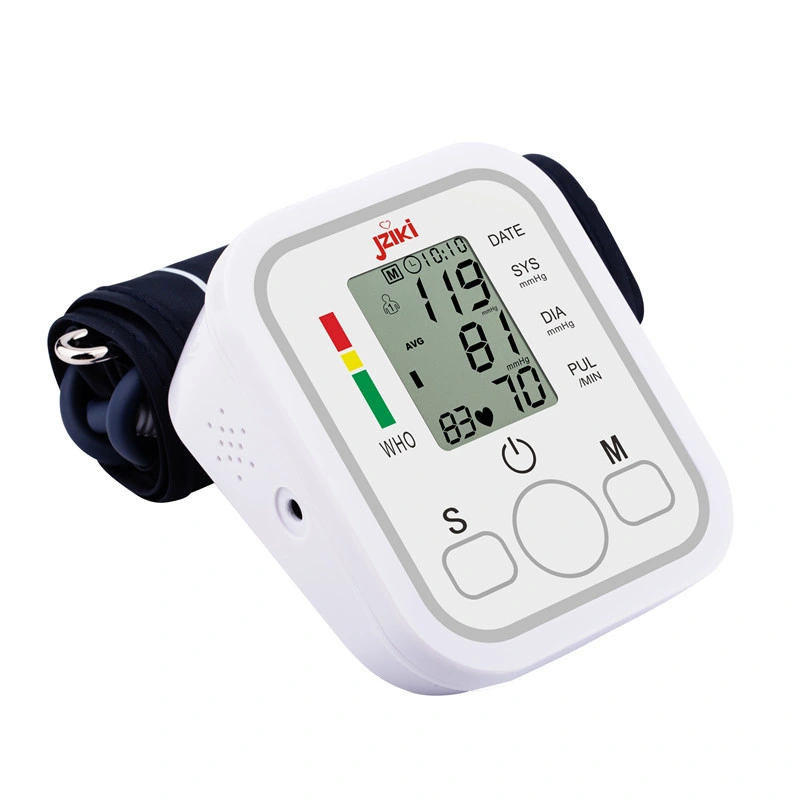 Automatic Upper Arm Tensiometer Sphygmomanometer Digital Blood Pressure Monitor