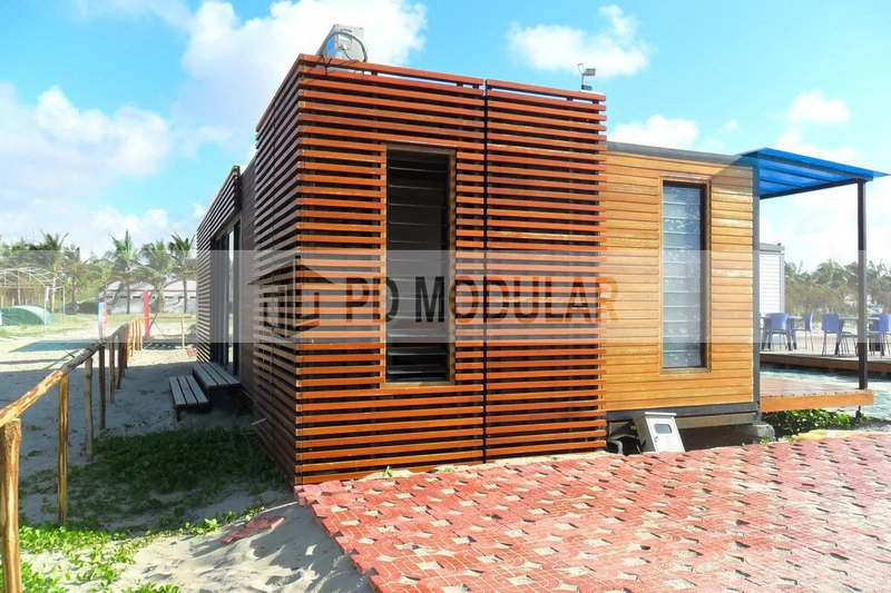 European Standard Portable Prefabricated House with Solar Energy and Intelligent Container House