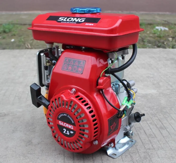 E. moteur à essence refroidi par air SV 4 temps de 2,5HP de marque Slong 152f