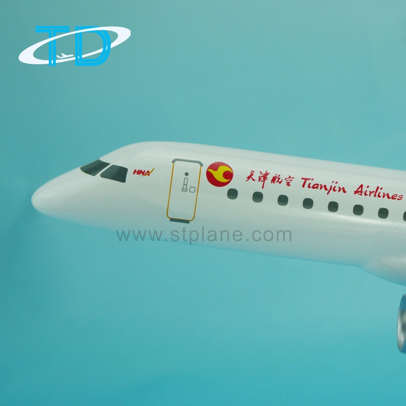 Tianjin Airlines Erj-190 Resin Embraer Model Plane