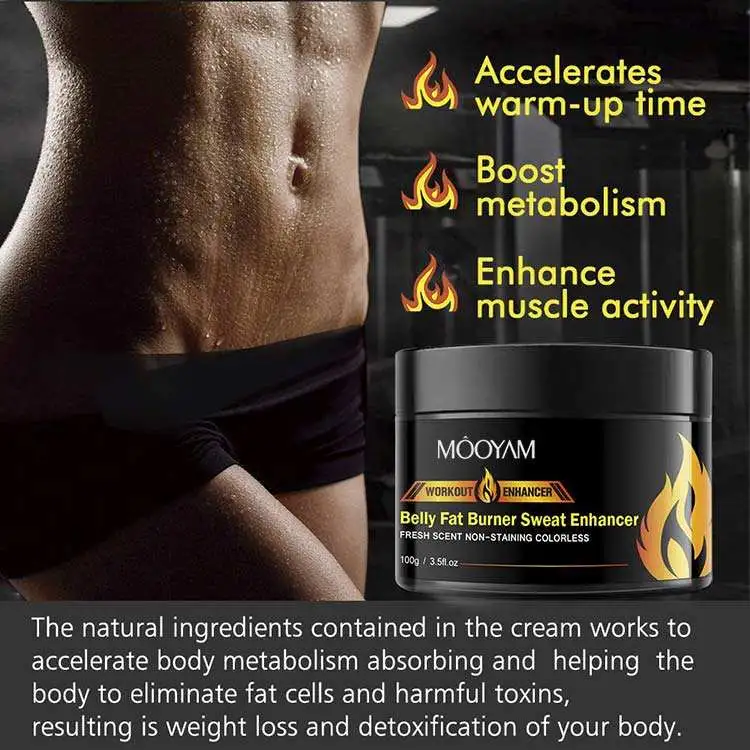 Tummy Face Body Belly Burn Fat Burning Shaping Waist Hot Slimming Cellulite Cream