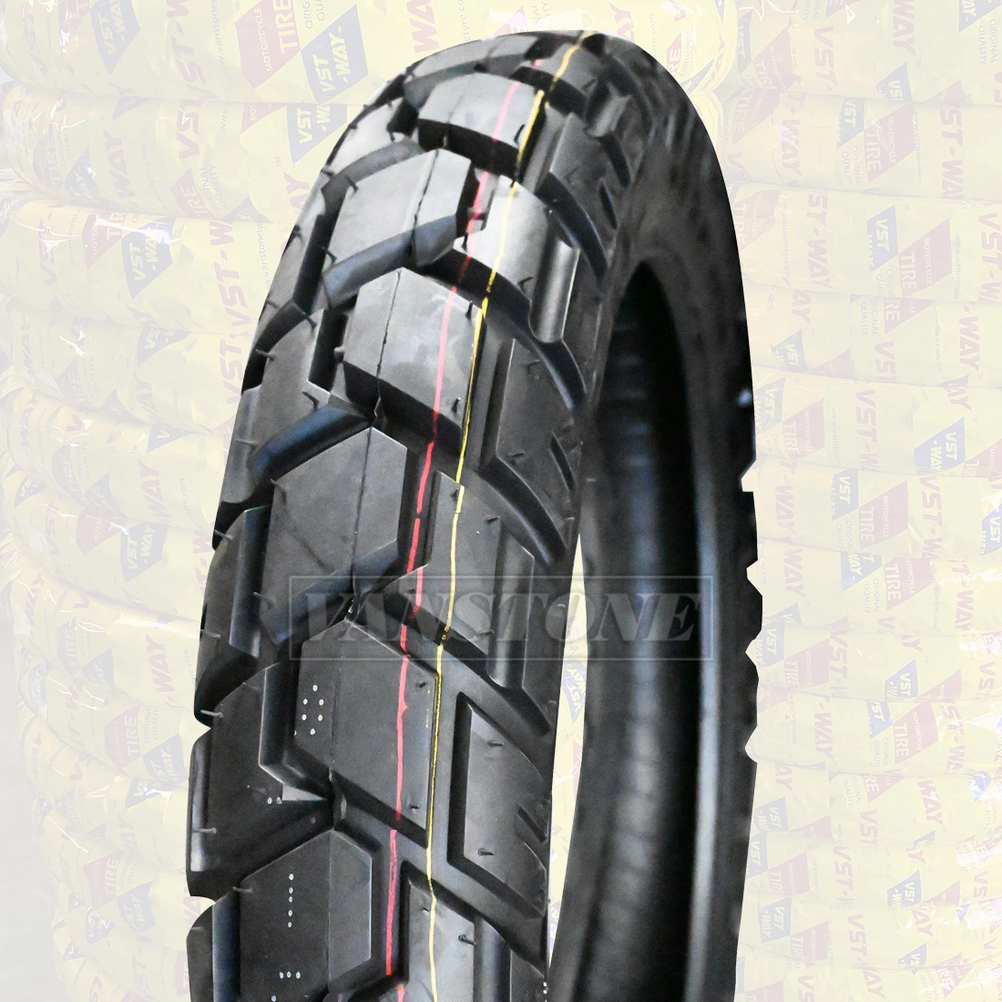 Melhor qualidade de OEM Vstway off road 4.10-18 Tubeless pneus de borracha de pneus de Moto