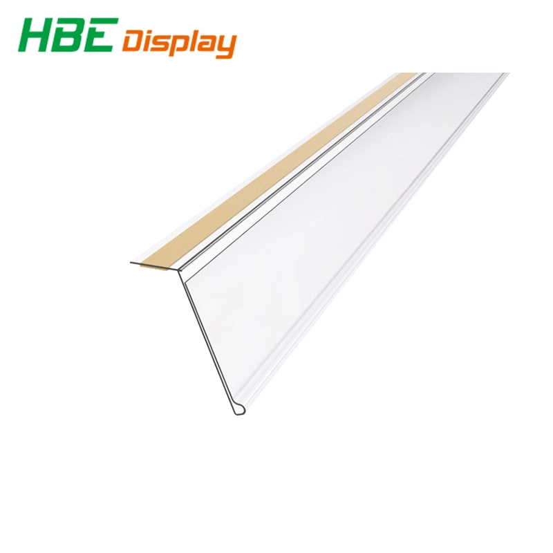 PVC Adhesive Strips Supermarket Shelf Talkers Data Strips Price Tag