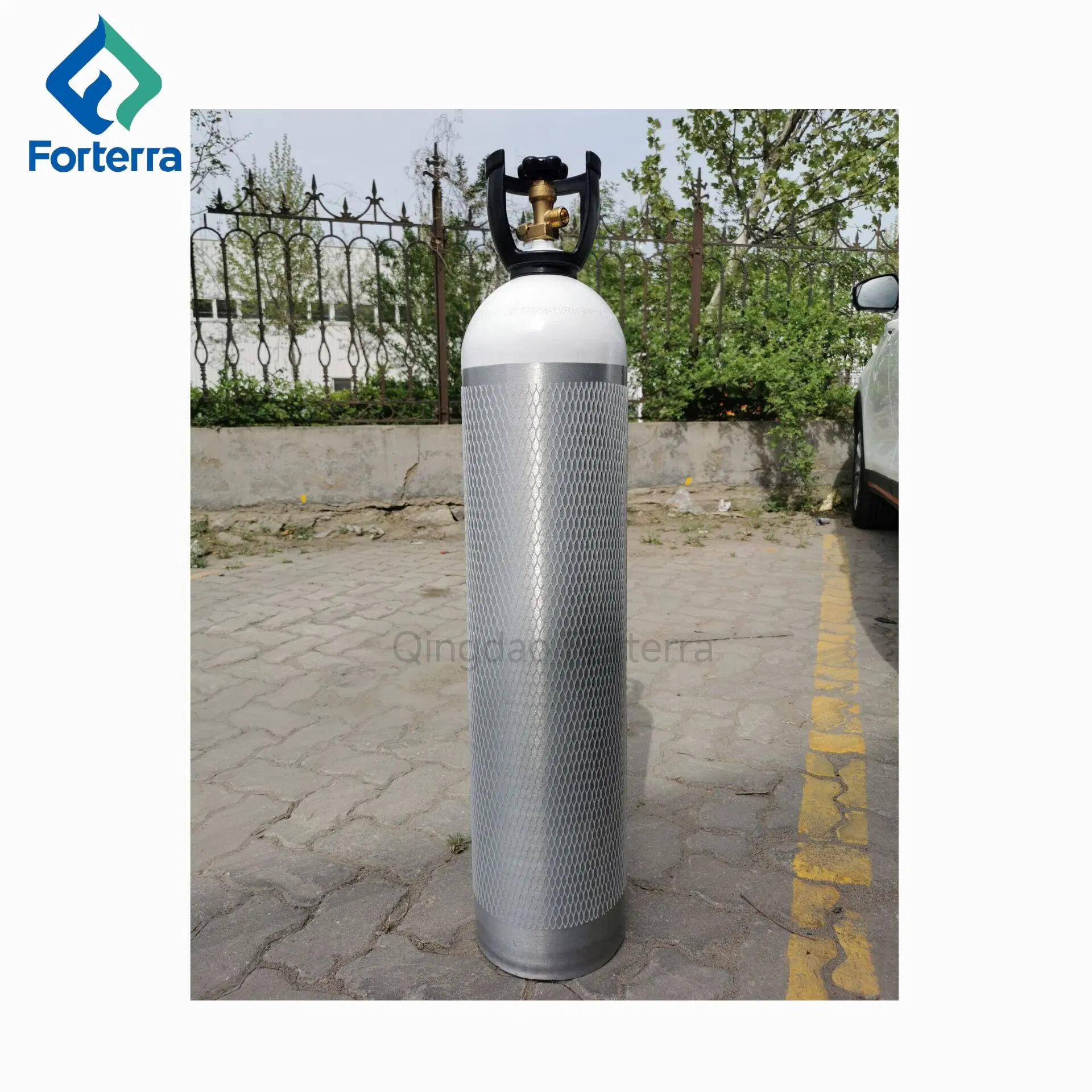 Portable DOT3al Un ISO7866 Medical Oxygen Tank High Pressure Empty Aluminum Gas Cylinder