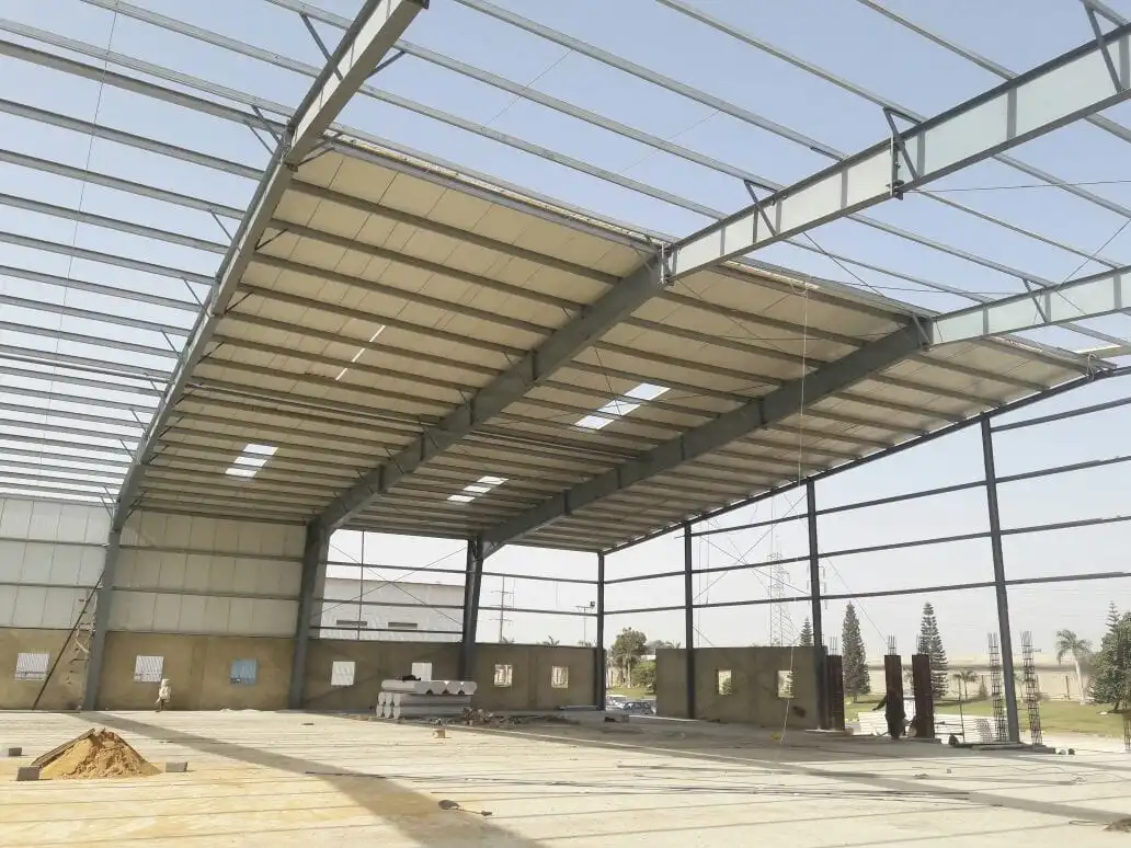 Prefabricated Steel Structure Building Customized Workshop Warehouse