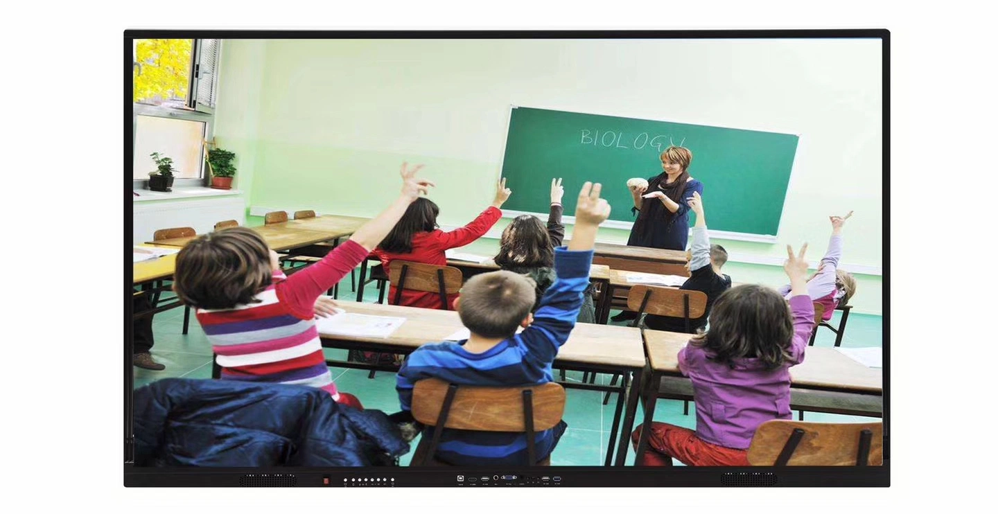 65" 70" LCD de Video en el suelo de pizarra interactiva LED