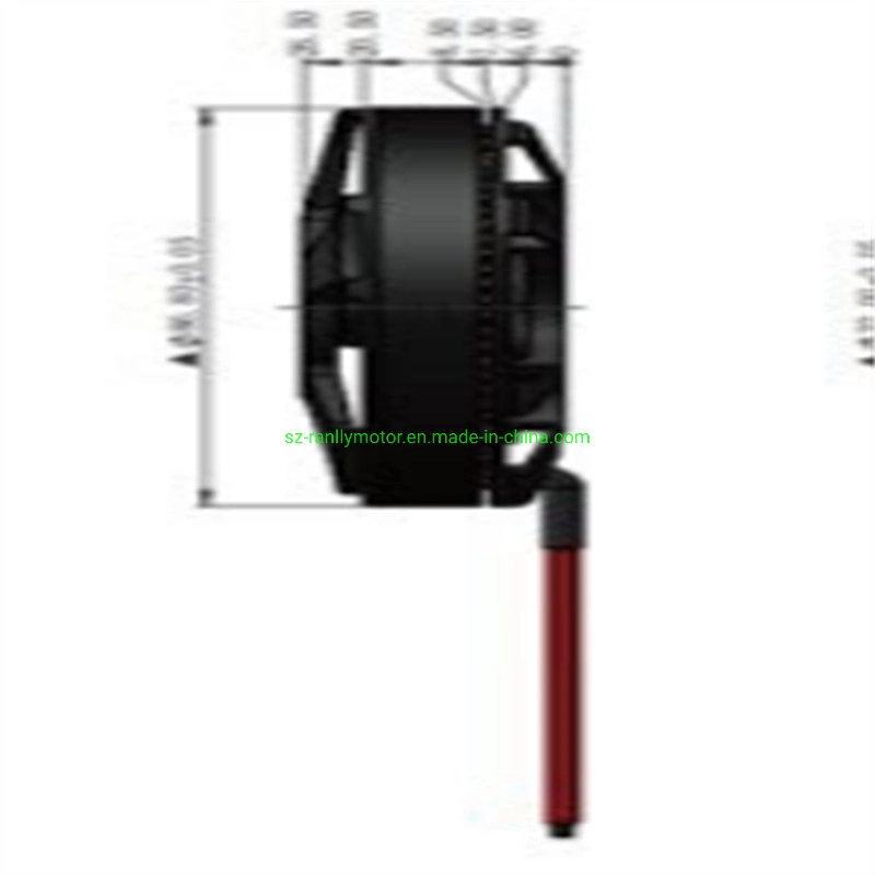 Nueva llegada UA-M10-85kv Motor serie 8, imán Permanente de la familia de motores síncronos con rotor externo formultiple rotor UAV / VTOL aplicación.