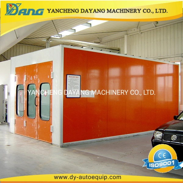 Water Based Paint Spray Booth with Diesel Burner