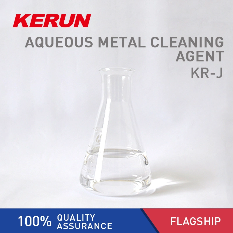 Kerun Aqueous Metal Cleaner Kr-J for Cleaning Ferrous Surface Heavy Oil