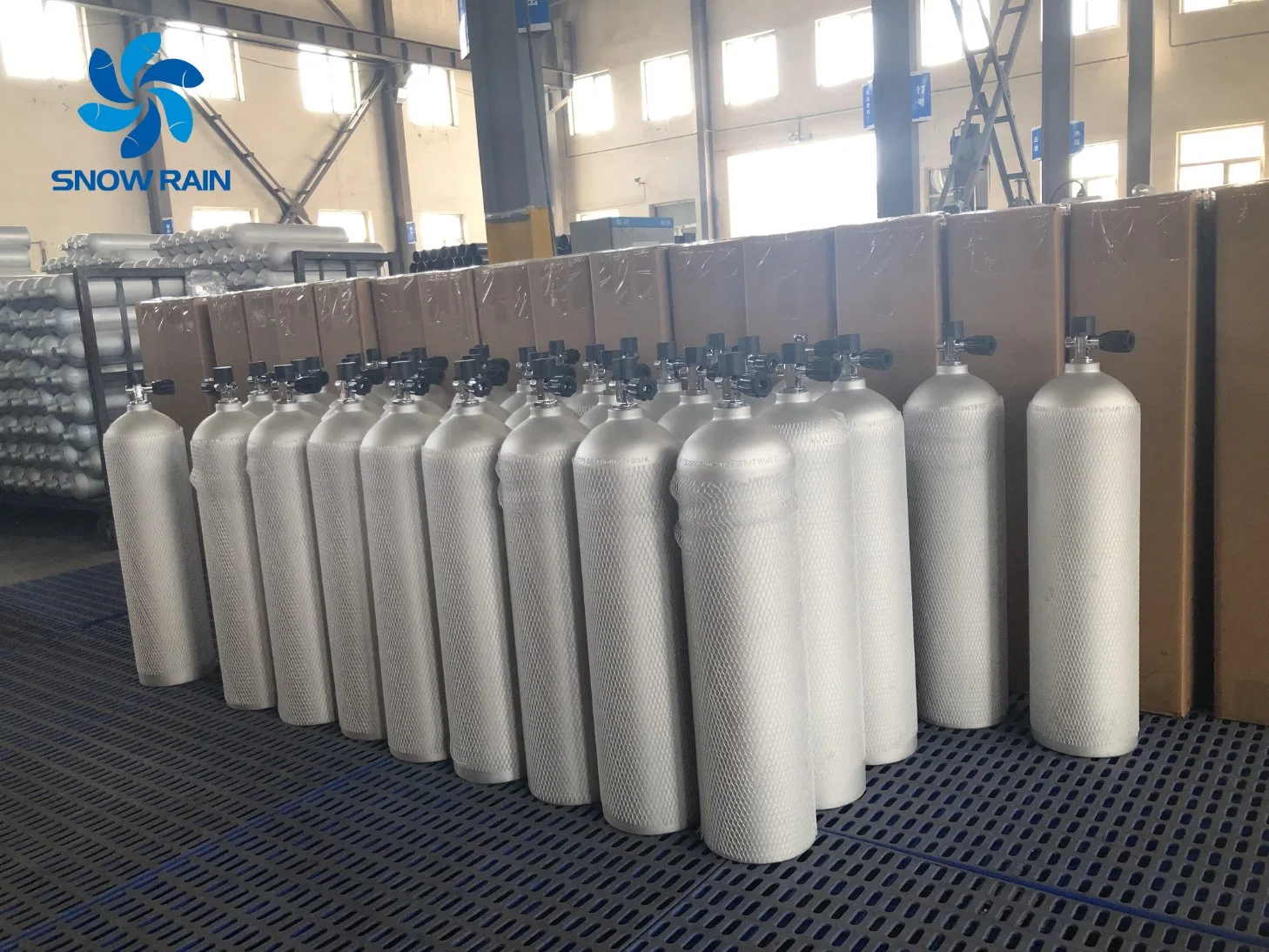 Manufacturer Direct Sale Seamless 3000 Psi 200bar Diving Tank Aluminum