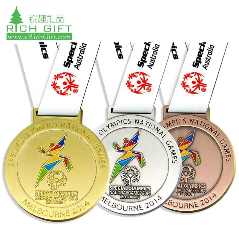 Großhandel Metall Gold Zink Legierung Souvenir Medaillen Ribbon Sport Design Fußball Basketball Tanz Karate Marathon Lauf Rennen Werbegeschenk Benutzerdefinierte Medaille